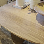 We love the oblong shape of the legs on this Olive Coffee Table by Verellen. The olive base elements complete the coffee table series for an elevated look to any space.Finish options:https://verellen.biz/finishes Amethyst Home provides interior design, new home construction design consulting, vintage area rugs, and lighting in the Houston metro area.