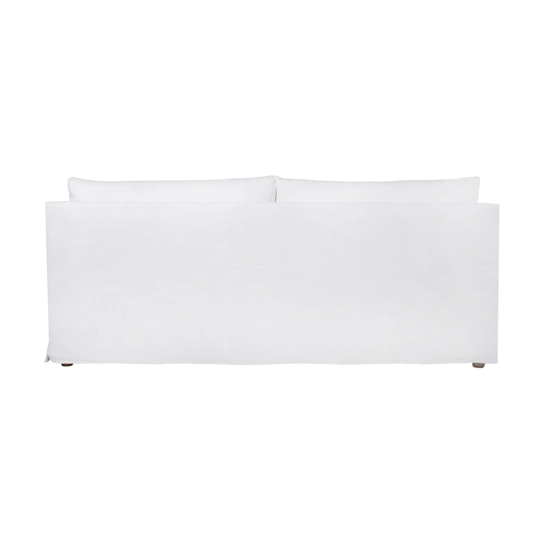 Soft as a cloud, the Rebecca Deluxe 84" Sofa - Essentials by Cisco Brothers is the perfect piece to complete your living room. It’s base is a FSC certified Maple hardwood frame. This sofa has a luxurious feather cloud fill with a foam core, bringing relaxation and ease into your home.  Overall: 84"w x 40"d x 31"h