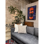 The Benedict Upholstered Sofa Family - Essentials by Cisco Brothers is a modern design with clean lines and sleek metal legs in black rust. It has a fresh and functional aesthetic with no-sag support. As a small scale sofa, its ideal for apartment living and suitable for any occasion. Amethyst Home provides interior design, new home construction design consulting, vintage area rugs, and lighting in the Winter Garden metro area.