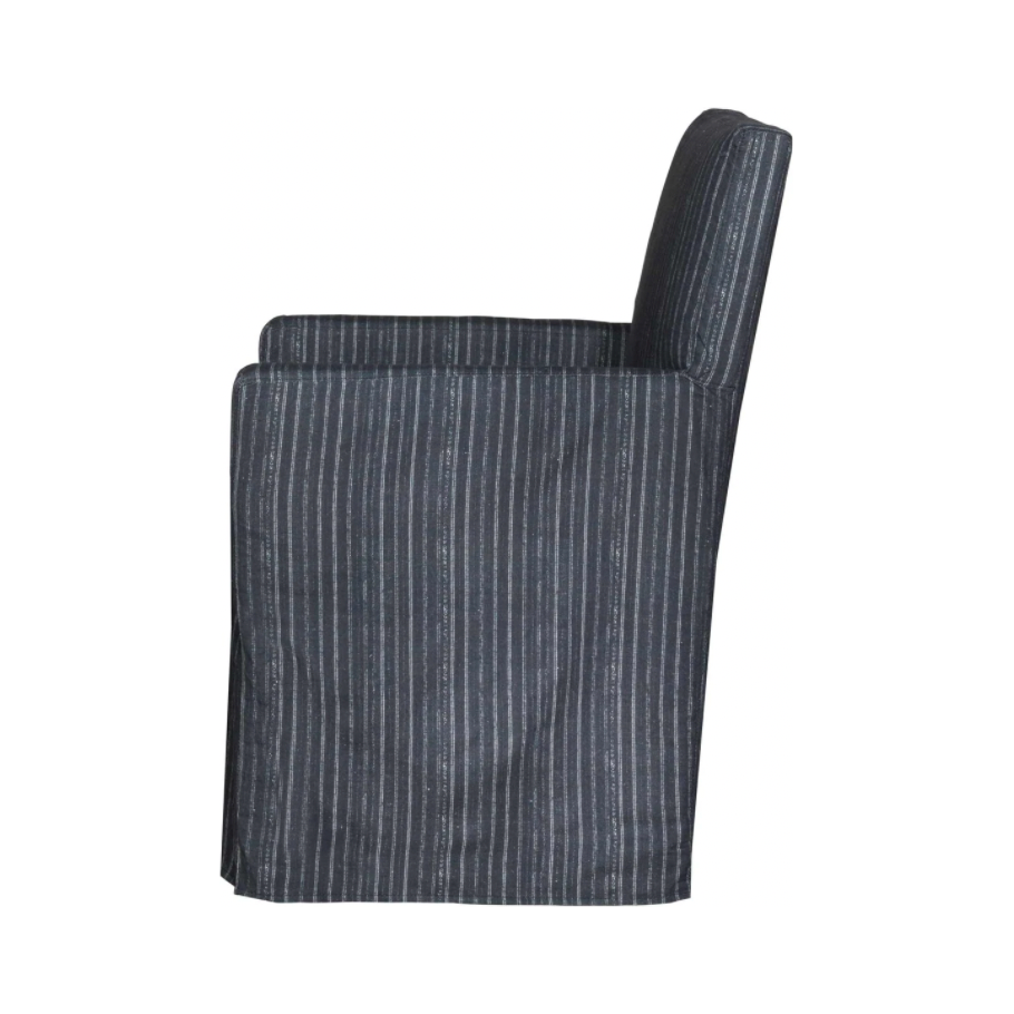 Featuring Bertoli Dining Armchair by Cisco Brothers at Amethyst Home. We find comfort in the tradition look of this Bertoli Dining Armchair by Cisco Home. We'd love to see this featured in your living room or dining room!
Overall: 24"W x 36"H x 24"DSitting Space: 18"W x 18"DSeat Height: 19"hArm Height: 26"HWeight: 27lbs.  Amethyst Home provides interior design, new home construction design consulting, vintage area rugs, and lighting in the Salt Lake City metro area.