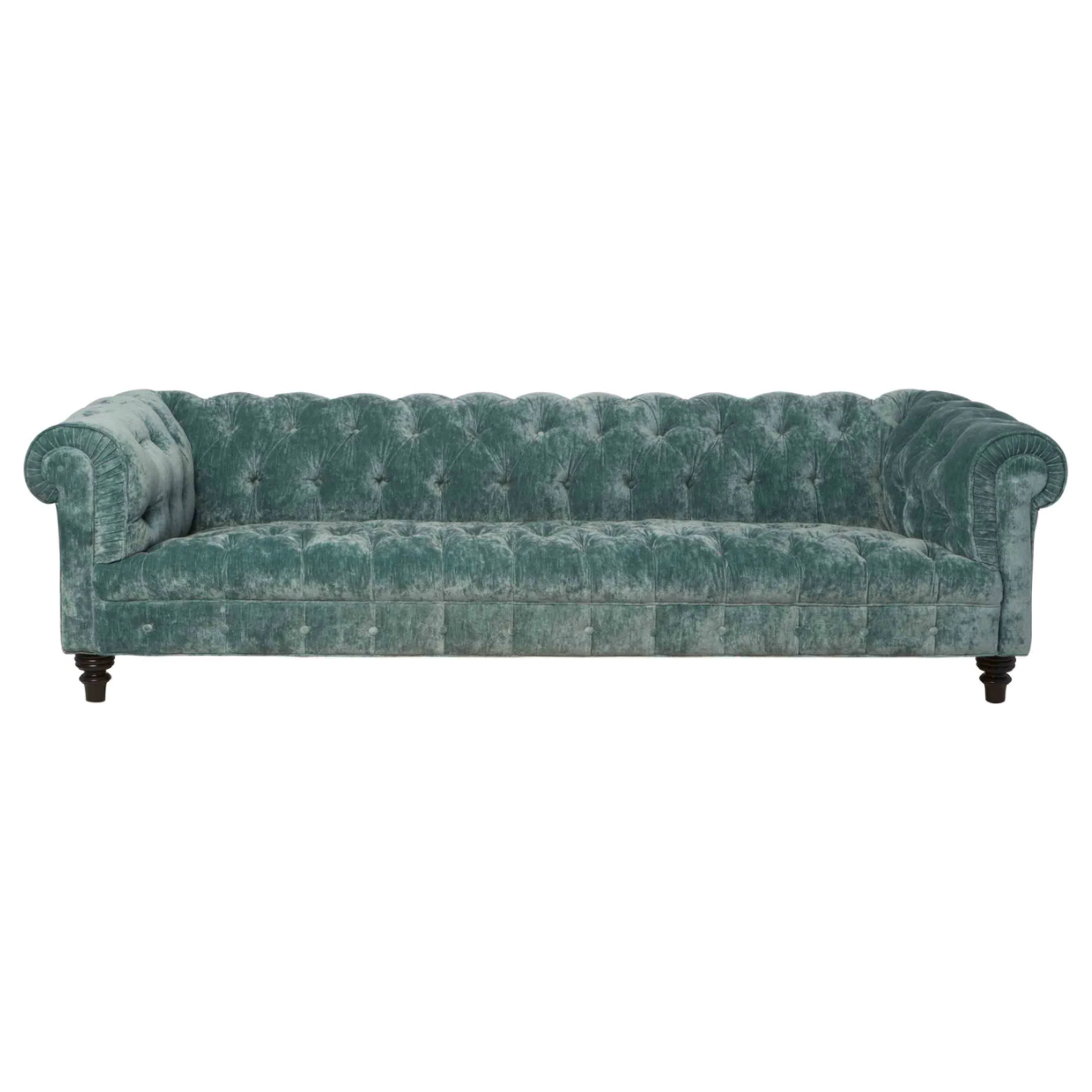 This Brook Sofa - John Derian by Cisco Home is traditional and inviting. A large, comfortable sofa to gather the whole family around for years to come.  Overall: 98"w x 38"d x 27"h