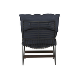 The Davis Chair by Cisco Home has a relaxed vibe, with a channeled cushion that’s perfect for lounging. The metal base gives this piece an intriguing silhouette with a modernist symmetry. The Davis adds a contemporary flare to any space. Amethyst Home provides interior design, new home construction design consulting, vintage area rugs, and lighting in the Laguna Beach metro area.