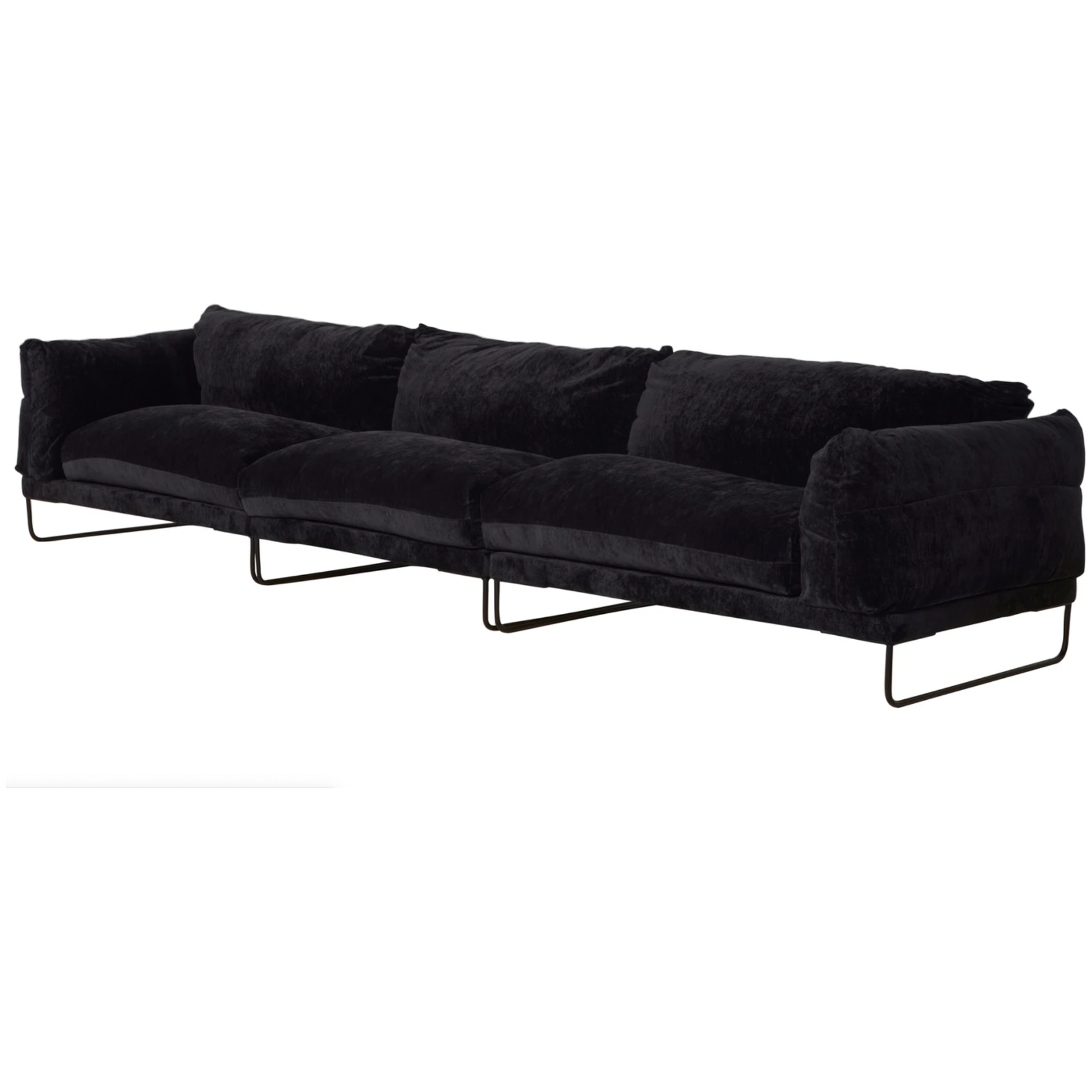 This Hansen Sectional Piece by Cisco Home is a modern classic with a stunning large scale three piece seating. If you want to impress the guests, there is no better way to do so than with the Hansen 3-piece Sofa. Amethyst Home provides interior design, new home construction design consulting, vintage area rugs, and lighting in the Charlotte metro area.