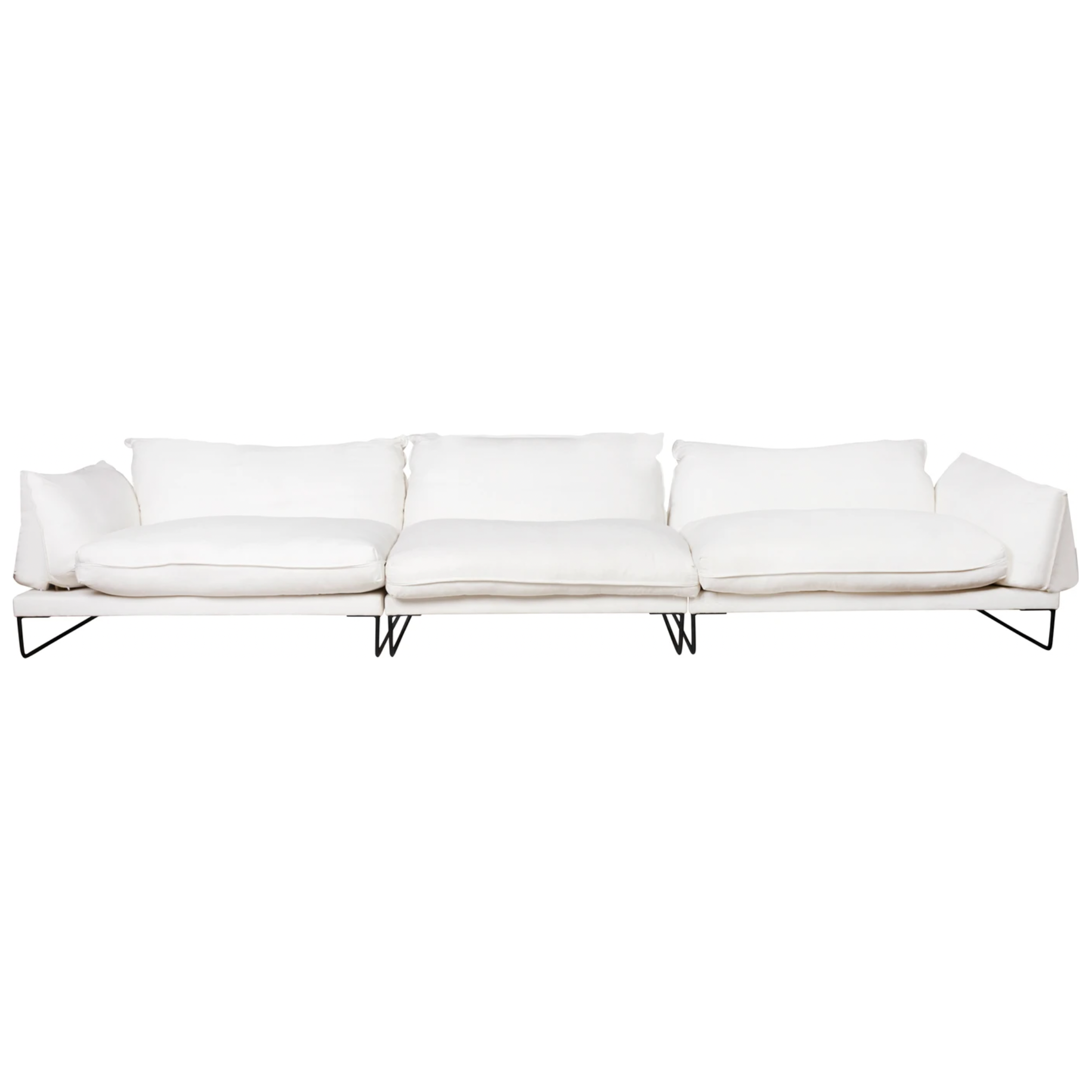 This Hansen Sectional Piece by Cisco Home is a modern classic with a stunning large scale three piece seating. If you want to impress the guests, there is no better way to do so than with the Hansen 3-piece Sofa. Amethyst Home provides interior design, new home construction design consulting, vintage area rugs, and lighting in the Boston metro area.