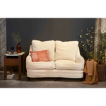 Featuring JD Hedge 52" Loveseat by Cisco Brothers at Amethyst Home. With a petite structure and curved arms, this JD Hedge 52" Loveseat by Cisco Home will be your new favorite place to snuggle with a good book and a warm drink. We'd love to see this featured in your living room, study, or other space!
Overall: 52"W x 30"H x 40"DSitting Space: 43.5"W x 18"D.  Amethyst Home provides interior design, new home construction design consulting, vintage area rugs, and lighting in the Charlotte metro area.
