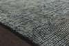 Hand-knotted in India of 100% wool, the Amara Blue/Gold Area Rug creates a casual yet refined vibe with high-end appeal. Showcase in your living room, bedroom, entryway, or other high traffic area.   Hand Knotted 100% Wool AMM-05 Blue/Gold