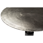 Featuring Higsby Bistro Table by Dovetail at Amethyst Home. Made from cast aluminum in a raw nickel finish, this Higsby Bistro Table brings a rustic appeal to any dining room or kitchen area. 


Cast Aluminum

Top and Base Raw Nickel 

Stem Black Nickel Finish

Size: 30"l x 30"d x 30"h.  Amethyst Home provides interior design, new home construction design consulting, vintage area rugs, and lighting in the Nashville metro area.