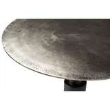 Featuring Higsby Bistro Table by Dovetail at Amethyst Home. Made from cast aluminum in a raw nickel finish, this Higsby Bistro Table brings a rustic appeal to any dining room or kitchen area. 


Cast Aluminum

Top and Base Raw Nickel 

Stem Black Nickel Finish

Size: 30"l x 30"d x 30"h.  Amethyst Home provides interior design, new home construction design consulting, vintage area rugs, and lighting in the Nashville metro area.