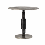 Featuring Higsby Bistro Table by Dovetail at Amethyst Home. Made from cast aluminum in a raw nickel finish, this Higsby Bistro Table brings a rustic appeal to any dining room or kitchen area. 


Cast Aluminum

Top and Base Raw Nickel 

Stem Black Nickel Finish

Size: 30"l x 30"d x 30"h.  Amethyst Home provides interior design, new home construction design consulting, vintage area rugs, and lighting in the Salt Lake City metro area.
