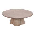 This Sylmar Coffee Table features a unique base and a gorgeous, white wash finish. Made from reclaimed pine, this brings an organic feel to any living room or lounge area.  Reclaimed Pine White Wash