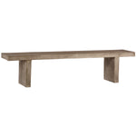 Featuring Santino Bench by Dovetail at Amethyst Home. Our Santino Bench is made with a durable fiber reinforced concrete, finished with a dark grey concrete finish and sealed and treated for both indoor and outdoor use. Enjoy the classic look and strength of the Santino Bench for many years to come.
Size: 75"w x 16"d x 18"hSealed and Treated for Indoor/Out. Amethyst Home provides interior design, new home construction design consulting, vintage area rugs, and lighting in the Scottsdale metro area.