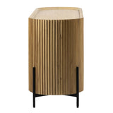 Featuring Tulu Sideboard by Dovetail at Amethyst Home. Our Tulu Sideboard elevates your entertainment area with a sophisticated, streamlined silhouette. Delicately crafted with an exquisite blend of Mindi and Veneer woods in a flaunting textural effect. Featuring a striking oval shape with two butterfly doors that open four roomy interior shelves.
32.5” h x. Amethyst Home provides interior design, new home construction design consulting, vintage area rugs, and lighting in the Park City metro area.