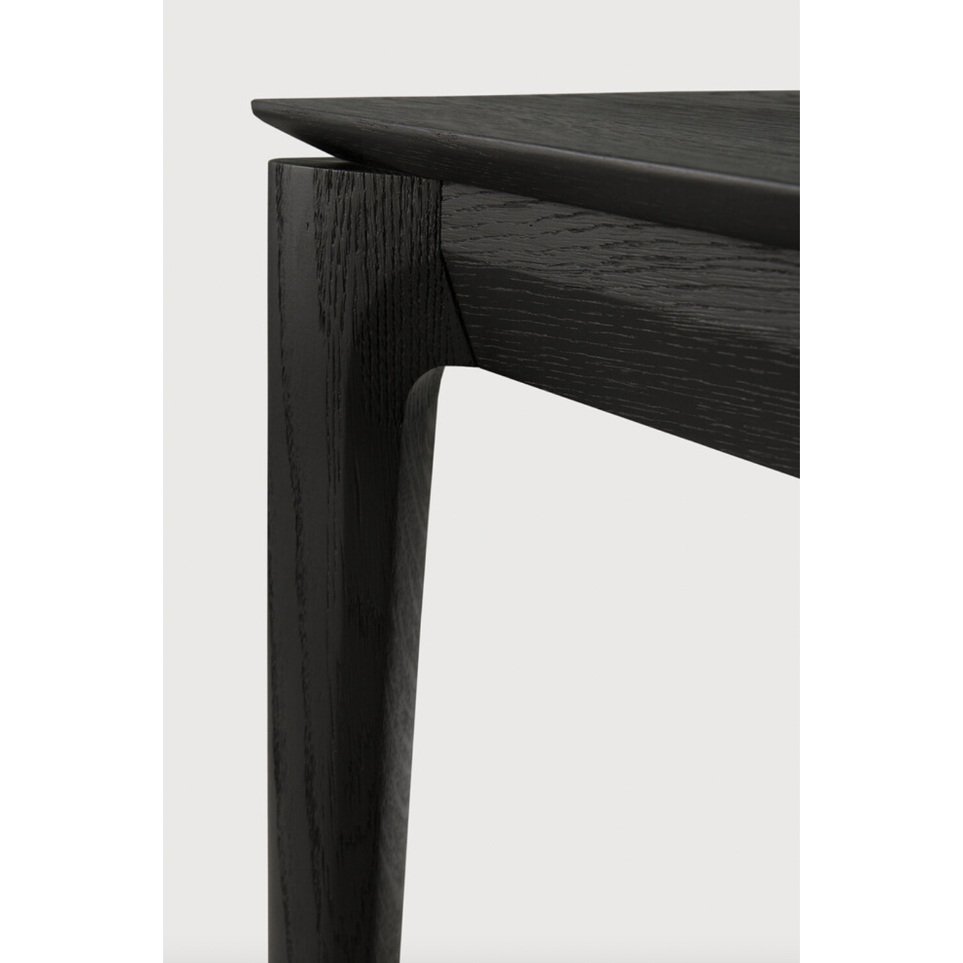 Featuring Oak Bok Bench - Black by Ethnicraft at Amethyst Home. This Oak Bok Bench - Black features an airy shape with rock-solid construction,  making this piece a timeless and remarkable design to enjoy for years to come. Pair with a dining table or stand-alone against a wall, hallway, or end of the bed! 
49.5" Dimensions: 50"w x 14"d x 18.5"h Weight: 31 .  Amethyst Home provides interior design, new home construction design consulting, vintage area rugs, and lighting in the Portland metro area.