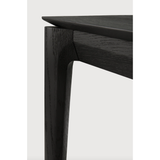Featuring Oak Bok Bench - Black by Ethnicraft at Amethyst Home. This Oak Bok Bench - Black features an airy shape with rock-solid construction,  making this piece a timeless and remarkable design to enjoy for years to come. Pair with a dining table or stand-alone against a wall, hallway, or end of the bed! 
49.5" Dimensions: 50"w x 14"d x 18.5"h Weight: 31 .  Amethyst Home provides interior design, new home construction design consulting, vintage area rugs, and lighting in the Portland metro area.