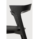 Featuring Oak Bok Dining Chair - Black by Ethnicraft at Amethyst Home. This Oak Bok Dining Chair features an airy shape with rock-solid construction,  making this piece a timeless and remarkable design to enjoy for years to come. Pair with a dining table or stand-alone against a wall, hallway, or end of the bed! Designed by Alain can Havre
Dimensions: 20"w .  Amethyst Home provides interior design, new home construction design consulting, vintage area rugs, and lighting in the Portland metro area.