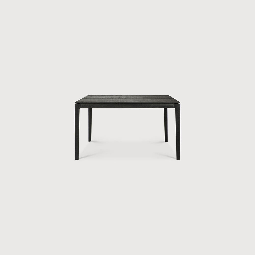 Table de salle à manger extensible Bok en chêne - Noir