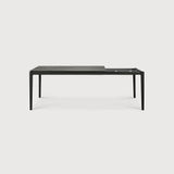 Oak Bok Extendable Dining Table - Black