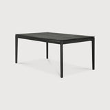 Oak Bok Extendable Dining Table - Black