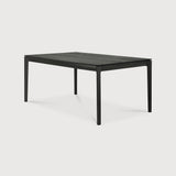 Oak Bok Extendable Dining Table - Black