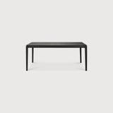 Oak Bok Extendable Dining Table - Black