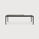 Oak Bok Extendable Dining Table - Black