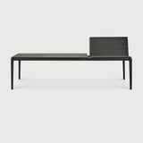 Oak Bok Extendable Dining Table - Black