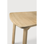 The Casale chair boasts straight lines that form a smooth, delicate shape and effortless design that makes this graceful chair perfect for almost any style dining room or kitchen!   Dimensions: 18"w x 20.5"d x 31.5"h  Weight: 13 lbs  Seat Height: 18"  Material: Oak, 100% solid wood Finish Options: Oiled or Varnished Select Varnished for extra protection. 