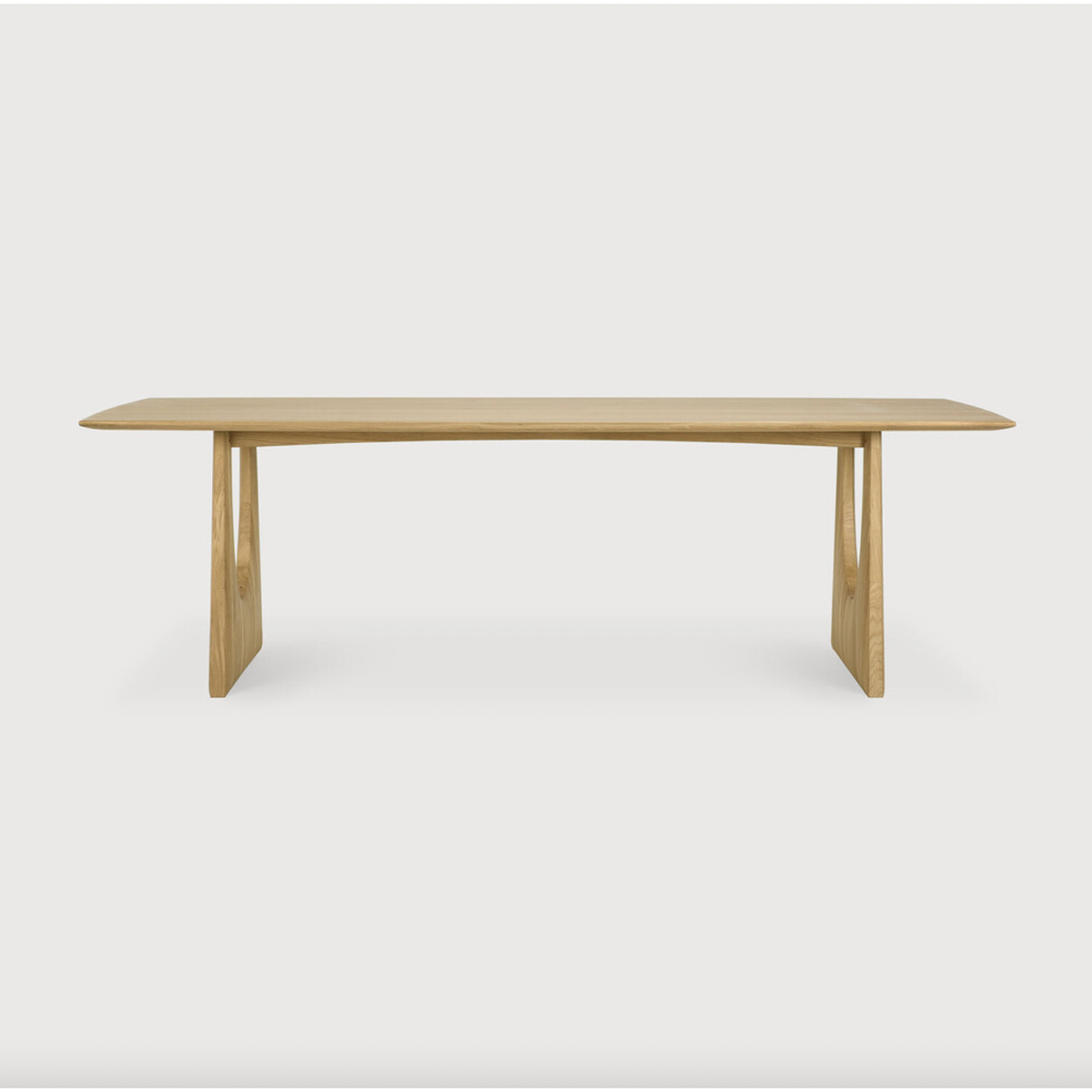Oak Geometric Dining Table | ready to ship!