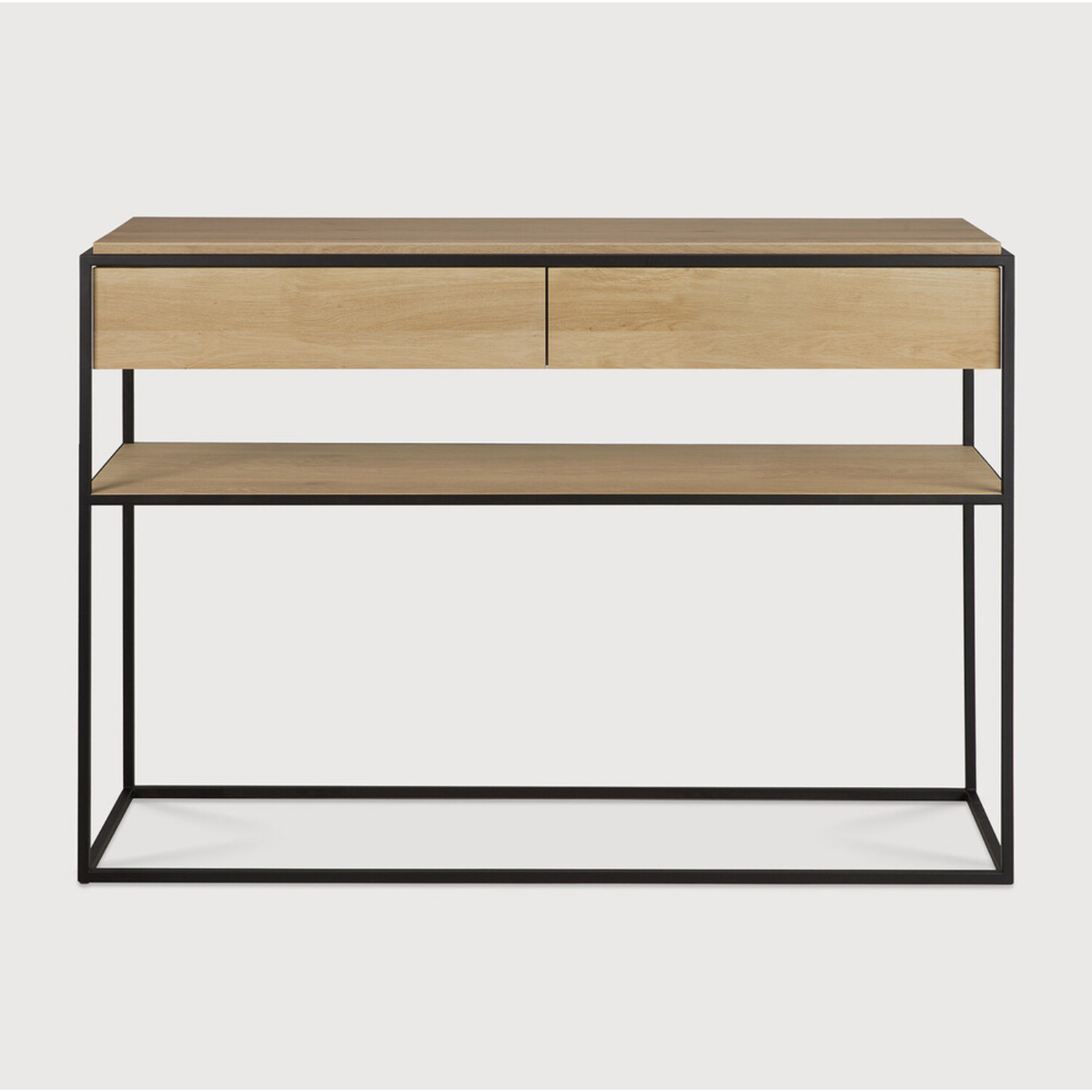 Table console Monolit en chêne | prêt pour l'expédition!
