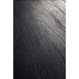 Oak Tripod Side Table - Black | ready to ship!