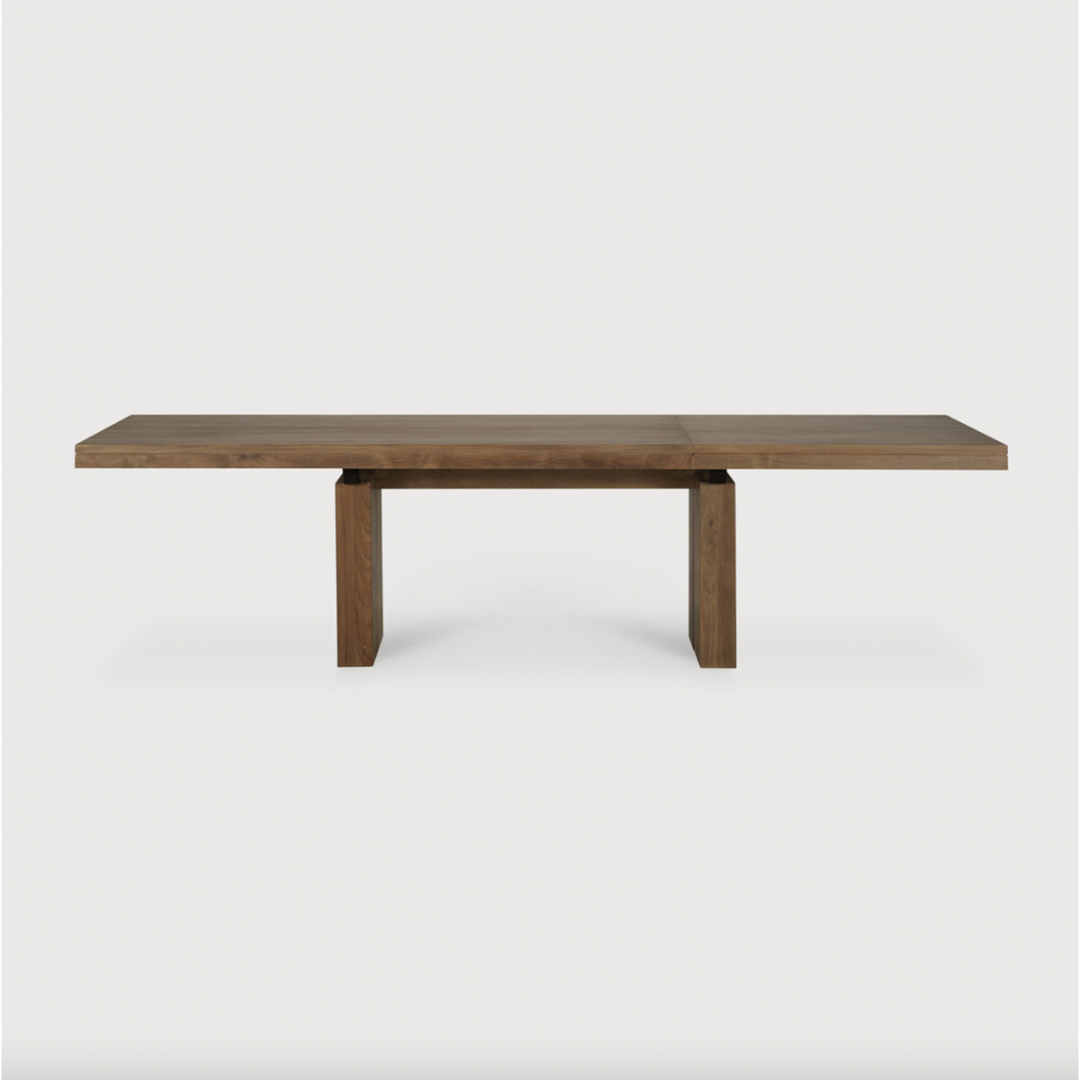Teak Double Extendable Dining Table | ready to ship!