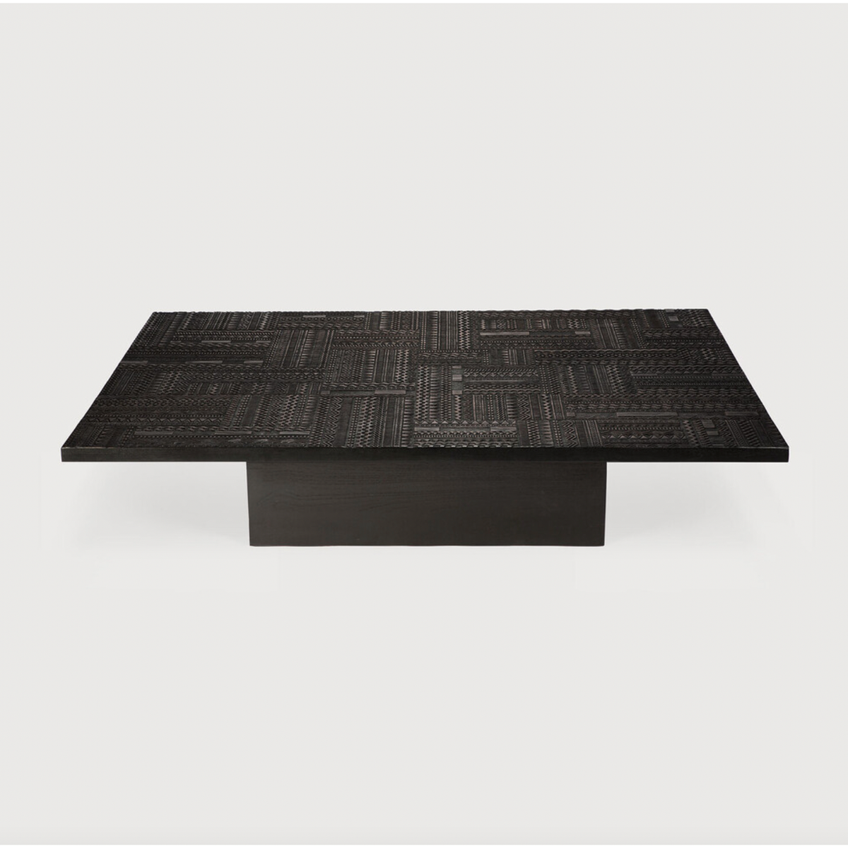 Table basse Tabwa Blok en teck | expédition le 04/03/2024