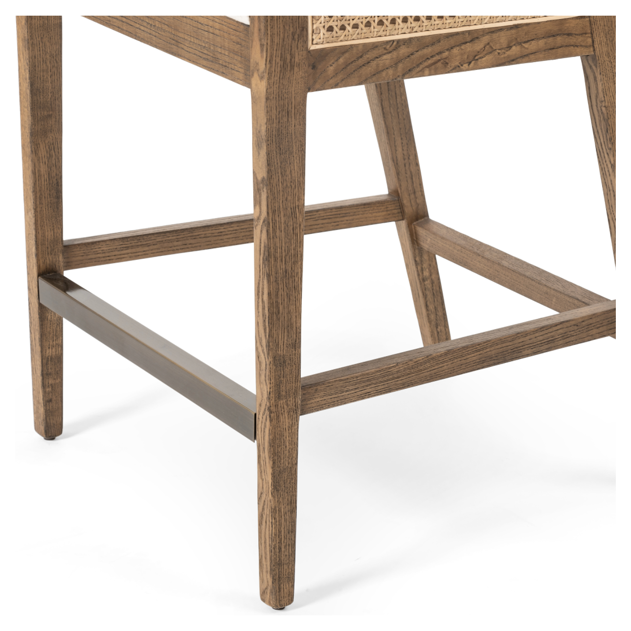 Featuring Antonia Counter Stool - Toasted Nettlewood by Four Hands at Amethyst Home. We love the retro look the cane brings to this Antonia Counter Stool in Toasted Nettlewood. A stunning piece to complete a retro or boho aesthetic in any kitchen or bar area.
Counter Stool Overall Dimensions:  22"W x 22.50"L x 39"HColors: Light Natural Cane, Toasted Par.  Amethyst Home provides interior design, new home construction design consulting, vintage area rugs, and lighting in the Laguna Beach metro area.