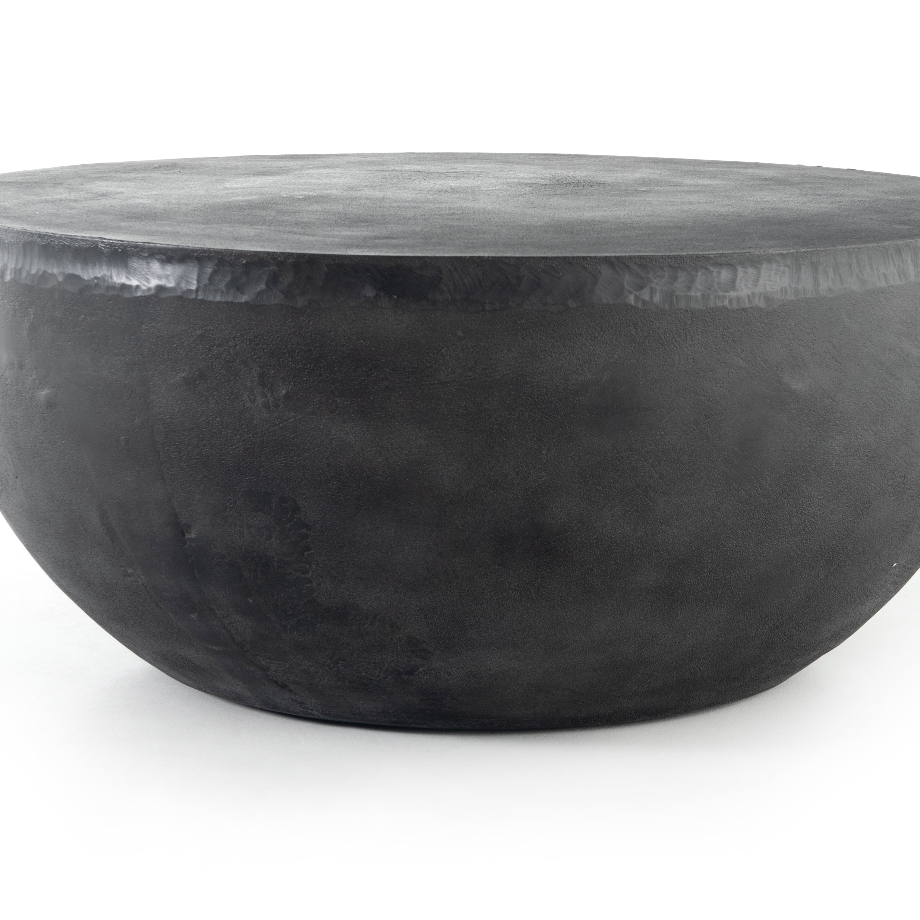 Basil Aged Grey Outdoor Coffee Table has an aged grey finish that highlights the aluminum's natural depth, for a sleek, simple look with implied movement. Stylish indoors or out. Cover or store indoors during inclement weather and when not in use.  Overall Dimensions: 36"w x 36"d x 15"h  Colors: Aged Grey Materials: Aluminum