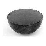 Basil Aged Grey Outdoor Coffee Table has an aged grey finish that highlights the aluminum's natural depth, for a sleek, simple look with implied movement. Stylish indoors or out. Cover or store indoors during inclement weather and when not in use.  Overall Dimensions: 36"w x 36"d x 15"h  Colors: Aged Grey Materials: Aluminum