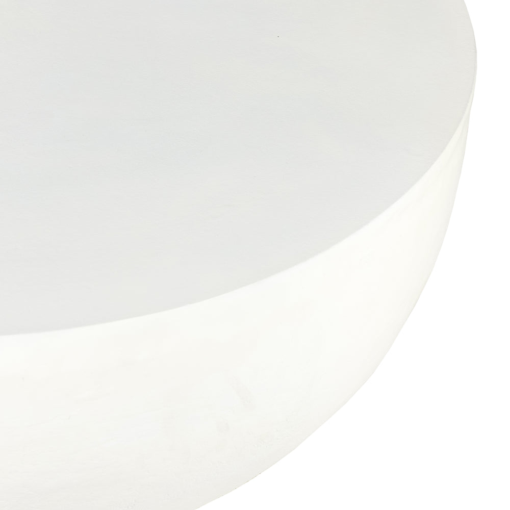 Table basse d'extérieur Basil - Blanc mat | prêt pour l'expédition!