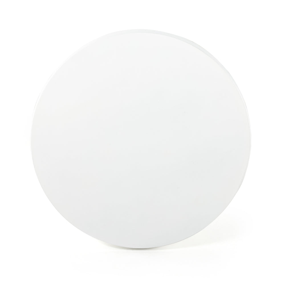 Table basse d'extérieur Basil - Blanc mat | prêt pour l'expédition!