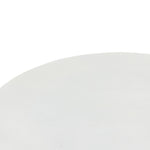 Our favorite Basil Coffee Table now comes in a gorgeous matte white finish. This brings a sleek, simple look to indoor or outdoor spaces.   Cover or store indoors during inclement weather and when not in use.  Overall Dimensions: 36.00"w x 36.00"d x 15.00"h
