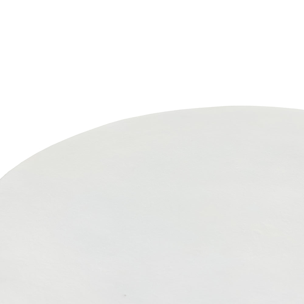 Table basse d'extérieur Basil - Blanc mat | prêt pour l'expédition!