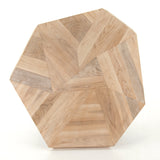 Featuring Brooklyn Coffee Table - Ashen Walnut by Four Hands at Amethyst Home. We love the asymmetric sides that form a casual octagon in this Brooklyn Coffee Table - Ashen Walnut. A shape-centric statement piece to add to your living room or lounge area.  Each style slightly unique, thanks to materials' natural quality.
Overall Dimensions: 53.25"W x 50..  Amethyst Home provides interior design, new home construction design consulting, vintage area rugs, and lighting in the Kansas City metro area.