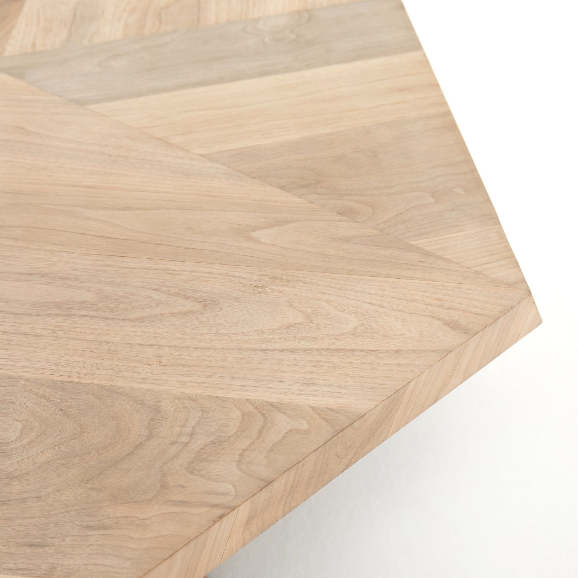 We love the asymmetric sides that form a casual octagon in this Brooklyn Coffee Table - Ashen Walnut. A shape-centric statement piece to add to your living room or lounge area.  Each style slightly unique, thanks to materials' natural quality.  Overall Dimensions: 53.25"w x 50.75"d x 16.50"h
