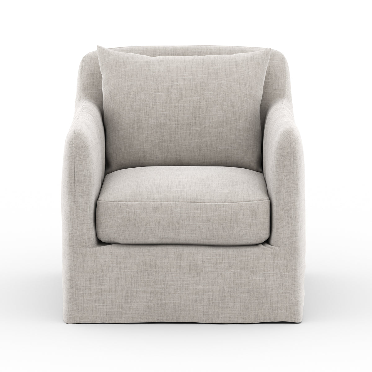 Dade Outdoor Swivel Chair - Stone Grey | ready to ship!