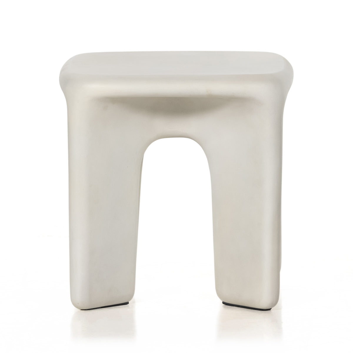 Dante End Table - White Concrete | ready to ship!
