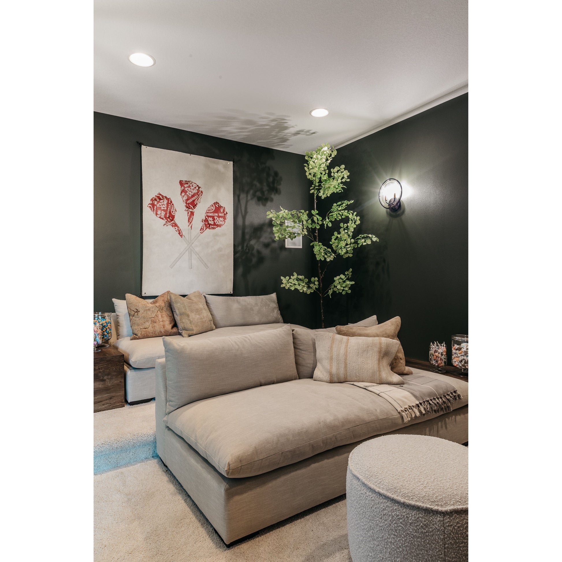 The upholstery of this Grant Armless Piece - Oatmeal is soft, durable, and stain-resistance, making it the perfect choice for families or those who love to cuddle with their furry friends.   Overall Dimensions: 72.00"w x 40.00"d x 31.50"h Seat Depth: 27.25" Seat Height: 17.75"