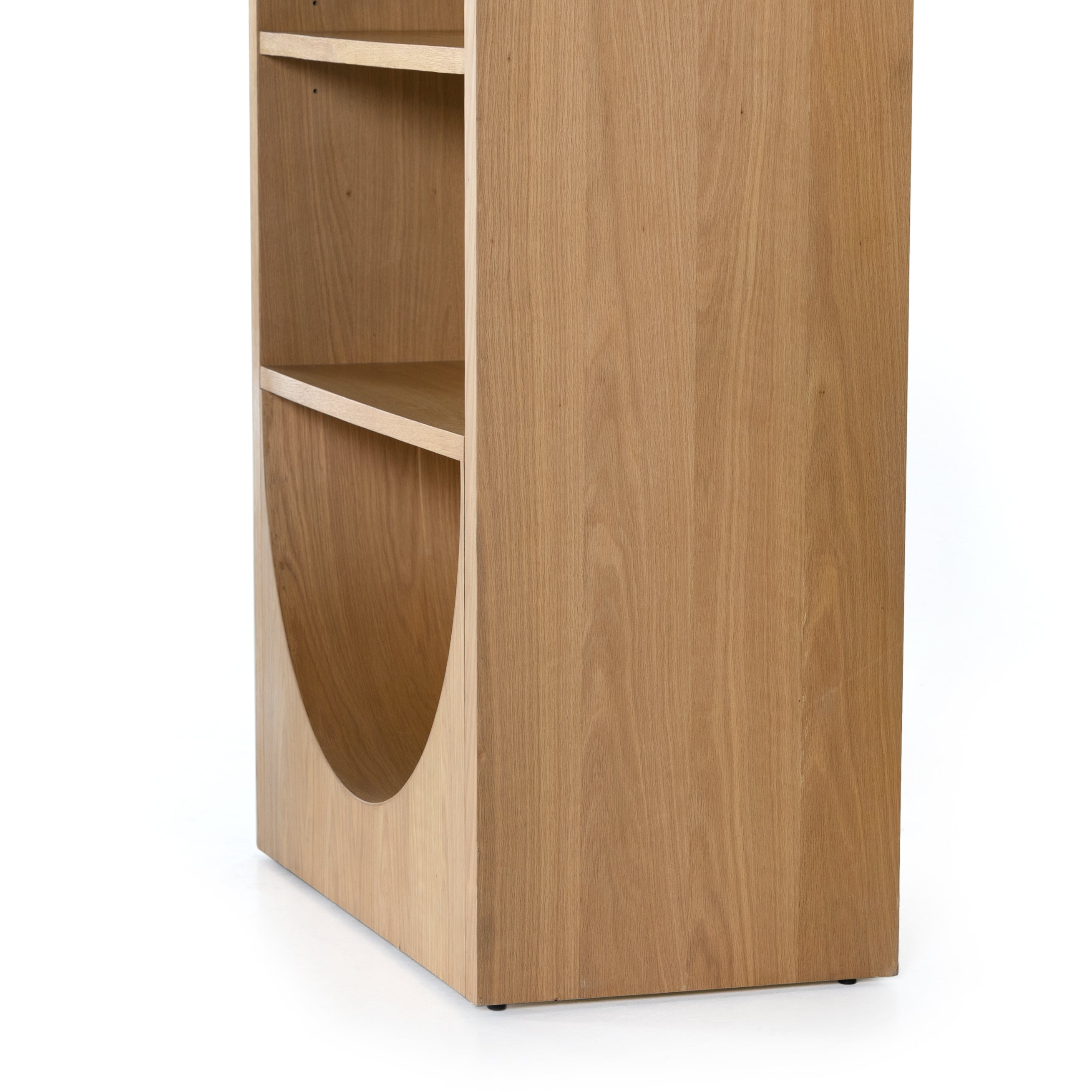 Featuring Higgs Bookcase - Honey Oak Veneer by Four Hands at Amethyst Home. We are obsessed with the natural cane paneling on this Higgs Bookcase - Honey Oak Veneer. The tall, clean frame has four shelves perfect for showcasing your favorite books, family photos, or family heirlooms 
Overall Dimensions: 34.75"W x 18"L x 84"H
Colors: Light Natural Cane, Hon.  Amethyst Home provides interior design, new home construction design consulting, vintage area rugs, and lighting in the Calabasas metro area.