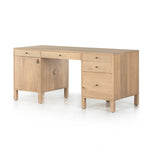 Featuring Isador Executive Desk - Dry Wash Poplar by Four Hands at Amethyst Home. Solid dry-washed poplar forms a clean, Seventies-inspired Isador Executive Desk - Dry Wash Poplar with dovetail joinery plus iron and leather hardware, for a fresh, material-driven update to Shaker-like styling. Fully finished back grants the option to float desk anywhere in .  Amethyst Home provides interior design, new home construction design consulting, vintage area rugs, and lighting in the Nashville metro area.