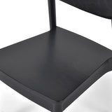 Featuring Maddie Dining Chair - Black by Four Hands at Amethyst Home. This Maddie Dining Chair - Black has a fresh take on the traditional schoolhouse seating. Made from solid ash, this is clean choice for any dining room or kitchen area. 
Overall Dimensions: 19"W x 20"L x 30.25"HColors: Black, Black VeneerMaterials: Solid Ash, Ash VeneerWeight: 13.45 lb.  Amethyst Home provides interior design, new home construction design consulting, vintage area rugs, and lighting in the Kansas City metro area.