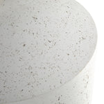 Featuring Meza Nesting Coffee Table - Textured White by Four Hands at Amethyst Home. Made from white-finished concrete with deep, textured pitting, this Meza Nesting Coffee Table - Textured White is sturdy and beautiful. Inspired by mid-century coral décor, this nesting coffee table features two tiers for a layered look with modernity.
Overall Dimensions:.  Amethyst Home provides interior design, new home construction design consulting, vintage area rugs, and lighting in the Washington metro area.