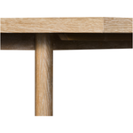 Featuring Mika Dining Table by Four Hands at Amethyst Home. Rustic goes modern with this Mika Dining Table. A triangular stretcher brings architectural interest to this simply styled dining table of white-washed oak.
Overall Dimensions: 84"W x 36"L x 30"H
Colors: Whitewashed Oak VeneerMaterials: Oak VeneerWeight: 119.05 lbVolume: 22.18 cu ftClearance fro.  Amethyst Home provides interior design, new home construction design consulting, vintage area rugs, and lighting in the Kansas City metro area.