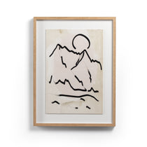 Featuring Mountain High II Art by Four Hands at Amethyst Home. We love the clean contrast Mountain High II Art bings to a space. Original rendering by Bangkok-based art house Coup D'Esprit, this is framed within vertical grain white oak for a museum-quality look.
Compete the look with Mountain High I, III & IV!
Handmade in Austin, Texas, please allow 1-2 week.  Amethyst Home provides interior design, new home construction design consulting, vintage area rugs, and lighting in the Austin metro area.